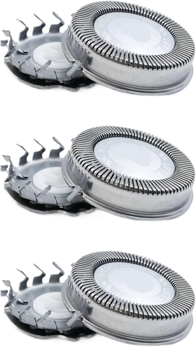 3X Shaver Heads Foil Blade CuttersCompatible for PhilipsShaving Razor HQ2 20 HQ20 HQ22 HQ26 HQ262 HQ220 HQ222 HQ240 HQ2405