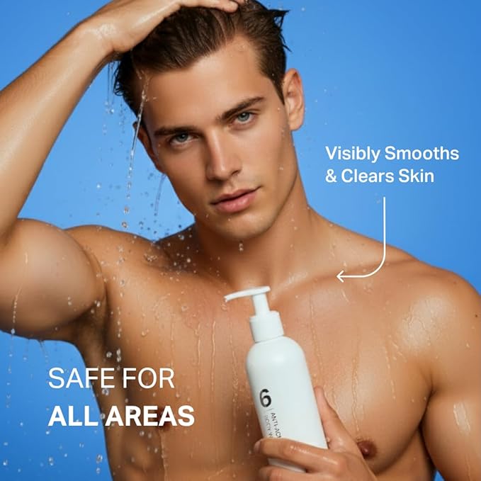 Y'OUR Aloe Vera Anti-Acne Body Wash | Gentle &amp Non-Drying Formula | Smooths Texture &amp Evens Tone | Clears Bacne &amp Breakouts for Women + Men Paraben &amp Sulfate Free Easy Gifts Idea