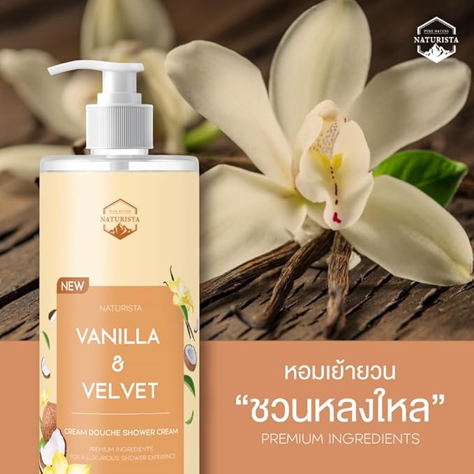 Vanilla &amp Velvet shower cream 400ml