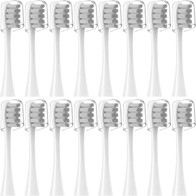 Compatible for Oclean 16PCS Replacement Brush Heads - Sonic X/X Pro/Z1/SE/F1/One/PW01-09/P5(16 Pink)