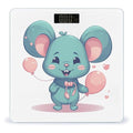 Rat Holding A Balloon Bathroom ScaleHighly Accurate Digital Weighing Machine for People Bright LED Display Weight Scale for The Aldult Home Use