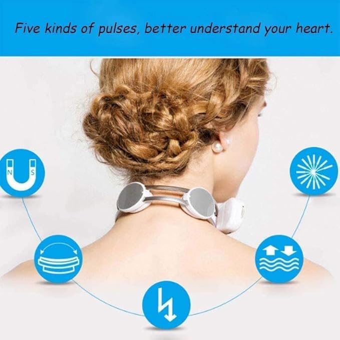 Shiatsu Neck Massager with Heat - Deep Tissue Kneading Back Massager for Neck - Electric Full Body Massage