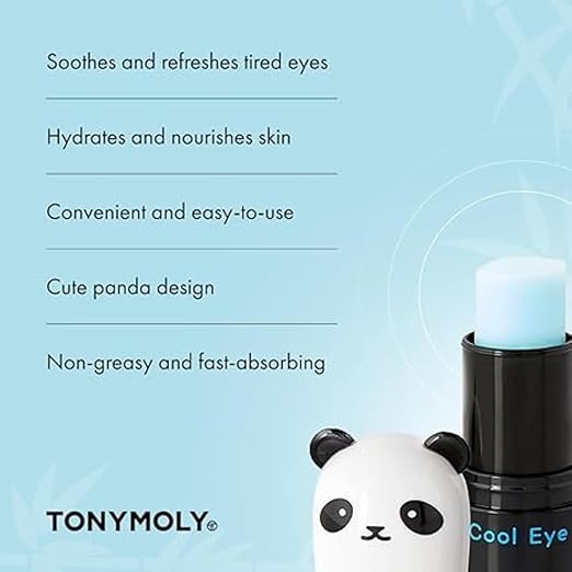 TONYMOLY Green Tea SPF 50 Sunscreen &amp Panda's Dream So Cool Eye Stick - SPF 50 Sun Protection with Green Tea &amp Cooling Eye Cream