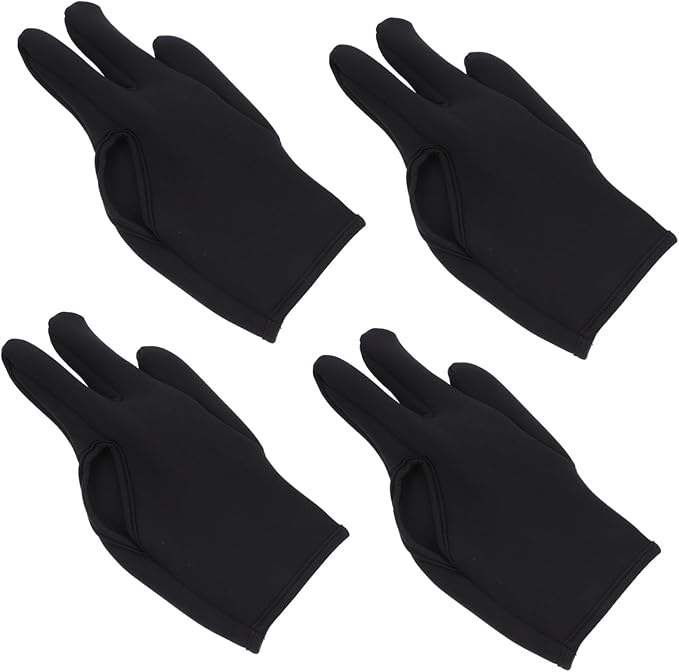 4pcs Heat Resistant Mitts Utility Gloves for Men Women Heat Hair Styling Curling Iron Mitts Finger Protectors for Hair Salon Home Use