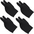 4pcs Heat Resistant Mitts Utility Gloves for Men Women Heat Hair Styling Curling Iron Mitts Finger Protectors for Hair Salon Home Use
