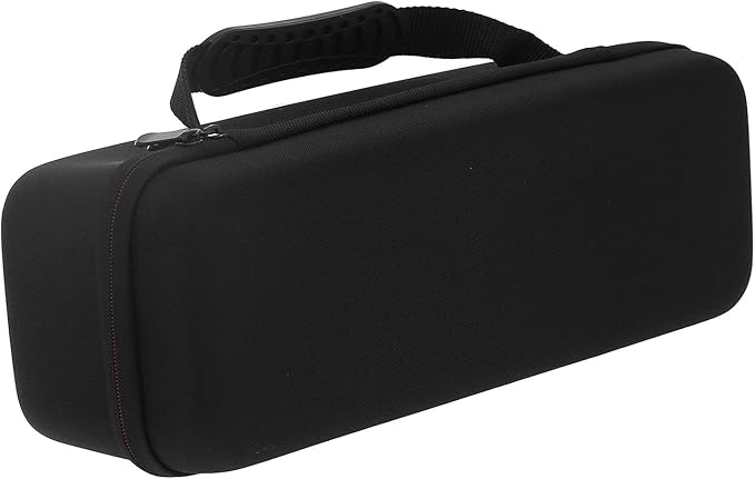 Alvinlite Hard Travel Case Hair Straightener Curling Iron Storage Bag Black Hard