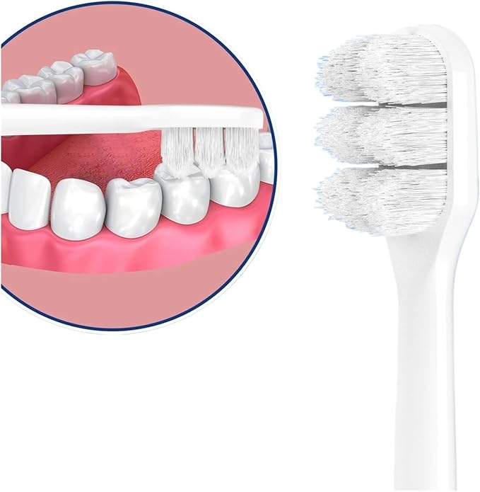 2-12Pcs Ultra Soft Replacement Toothbrush Brush HeadsCompatible for Philips Sonicare Electric(12 Pcs)