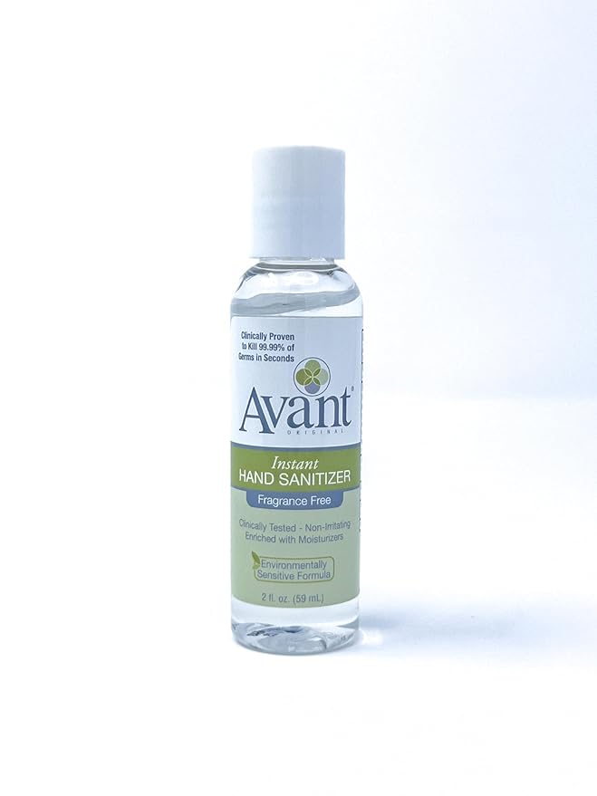 Avant® Original Instant Gel Sanitizer 2.0 oz Bottle 24-Pack Back to School Essential