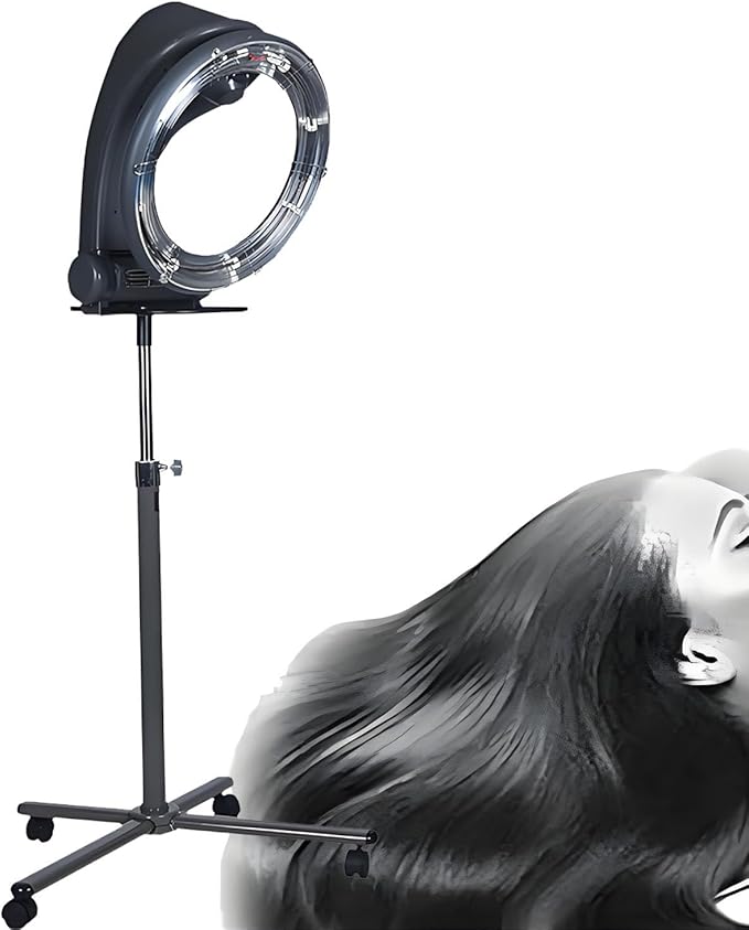 360°Rotate Multi-Functional Salon EquipmentProfessional Salon Drying Perming Machinewith 6 Modes Hair Dryer for Home and Salon Upright