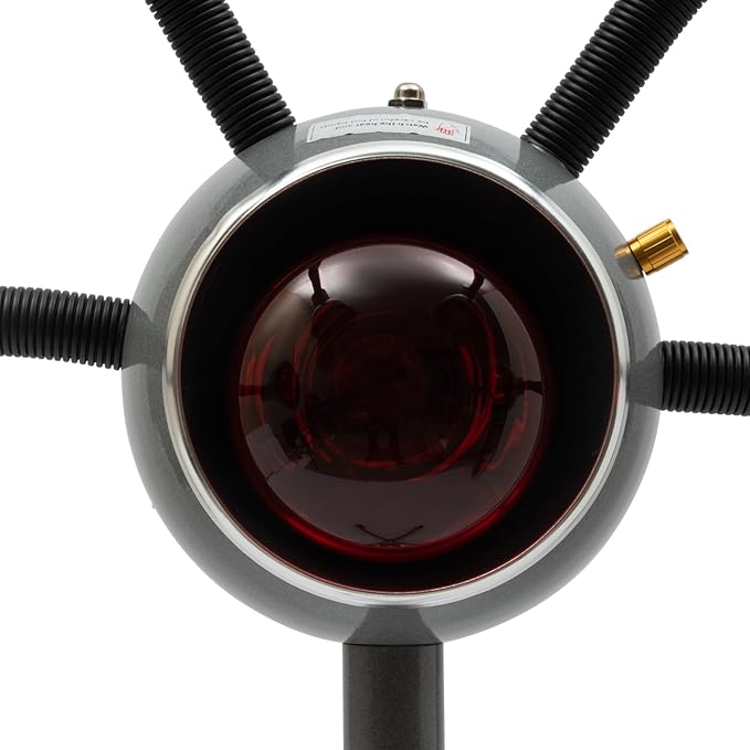 5 Heads 750W Infrared Heating Lamp Hair Salon Lamp Infrared Color Processor Drying Hair Care Standing Hair Dryer Perm Hair Dryer Accelerator