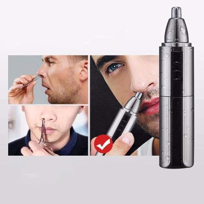Ear and Nose Hair Trimmer Clipper for Men WomenProfessional Pain Free Eyebrow and Visual Hair TrimmerEyebrow Hair Trimmer with Waterproof Head