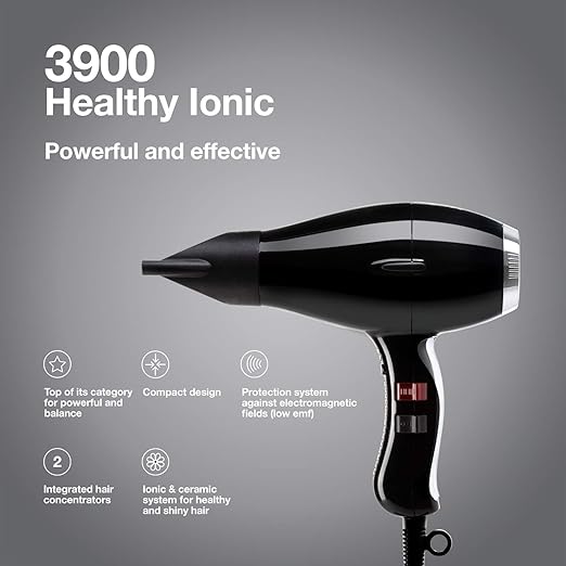 Elchim 3900 Healthy &amp Light Ionic Professional Dryers Lightweight with 2 Concentrators Included Multiple Color Options