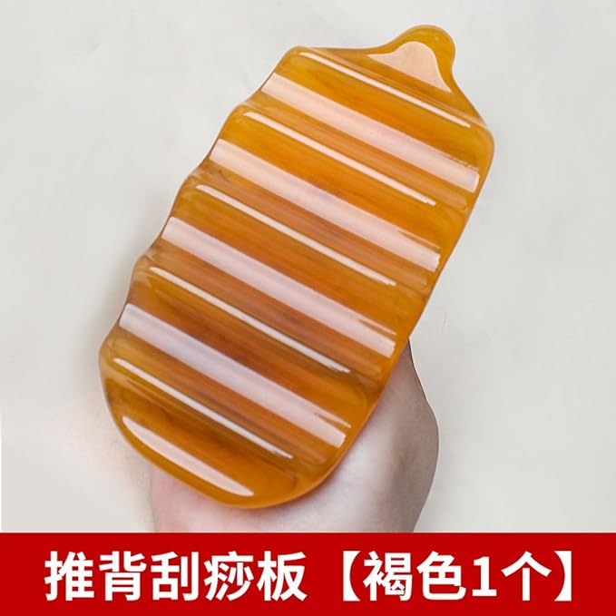 排痧板刮痧板 Gua Sha Facial Tools for Face &amp Body推背部按摩经络擀筋棒全身通用颈肩腿带脉 HomeOffice Body Electric Massagers