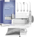 Water Flosser | Two Modes Clean &amp Massage | 10 Setting Water Pressure | 6 Tips &amp 600 ml Tank | Family Model