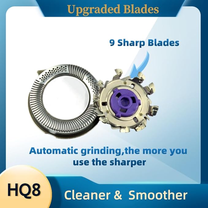 Comfortable Razor Replacement Blades Durable Shaver Blade Accessories(3 Pcs)