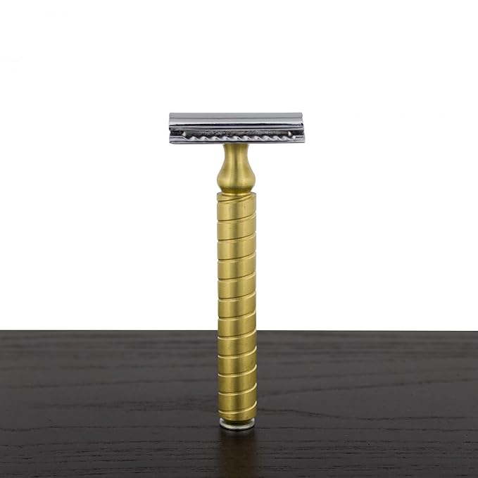 West Coast Shaving Vintage Collection Razor 88BR - Brass (WCS Exclusive Open Comb (Toothsome))