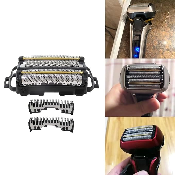 ES9040 Replacement Razor Head Part (Inner + Outer Set) Suitable for Panasonic ES-CLV7G ES-CLV5U ES-CLV5G HaeKap Upgraded Replacement