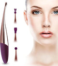 CHARMING Personal Wand Massager with Waterproof Vibration for Full Body Massage Use Promotes Essence Absorption Relieves Fatigue -Purple