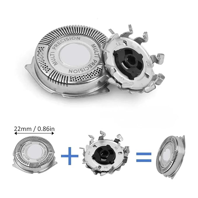 2/4/6pcs Universal Shaving Head Cutter Shaver HeadsCompatible For PhilipsHQ8 SH50 Shaving Razor Replacement Blade(4PCS)