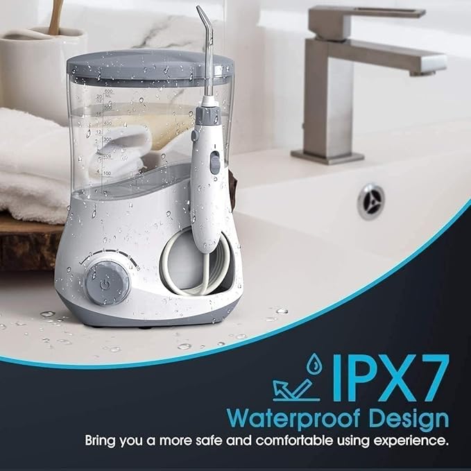 Water Flosser Professional for Teeth Gums Braces Dental Care10 Adjustable Pressure Electric Pick for Teeth/Braces