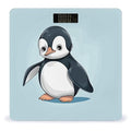 Cute Penguin Bathroom Scale for Body Weight Bathroom Digital Electronic Weighing Scale with Back Lit LED Display Sturdy Tempered Glass Weight Watchers Scales 400lb