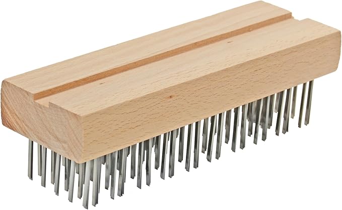 Prince Castle Replacement Heads for Coarse Char-Brush and Cleaner - Heavy-Duty Grill Brush with Tough Bristles for Commercial Grills