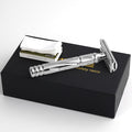 KAMPFE Double Edge Safety Razor Shaver Adopts CNC High-Precision ProcessingWomen and Mens razors for Shaving30-degree Shaving Angled Head (mild+)