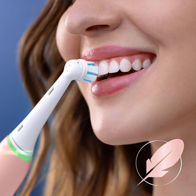 Oral-B iO Series Gentle Care Electric Toothbrush Replacement Brush Heads for an Oral-B Electric Toothbrush 2 Count White