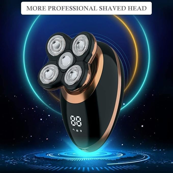 Electric Razor for MenWet and Dry Rechargeable5 in 1 Shavers for Men- Shaver Grooming KitUSB Rechargeable Electric Shaver