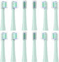 Replacement Toothbrush Heads Compatible for Colgate Hum Refill Head(Green)
