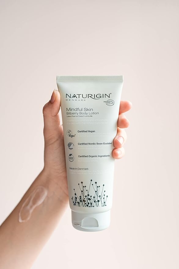 Naturigin Organic Body Lotion Women Men - Natural Body Lotion for Sensitive Dry Skin Body Care Mens Women Body Moisturizer Organic &amp Vegan Certified