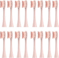 16pcs Replacement Brush HeadsCompatible for Oclean X/Pro/ Z1/ SE F1 /One/ PW01/03/05/07/09 P5 Toothbrush(16 Pink)