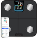 Smart Scale for Body Weight BMI Body Fat Muscle Mass 7-in-1 Large Display Digital Bathroom Scale 25 Body Composition Analysis Sync App Bluetooth 400 lbs - Nexa 3