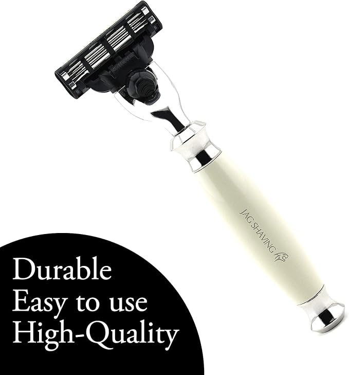 3 Edge Razor with Thorough and Durable Razor Blade for Men with 3 Anti Friction Blades