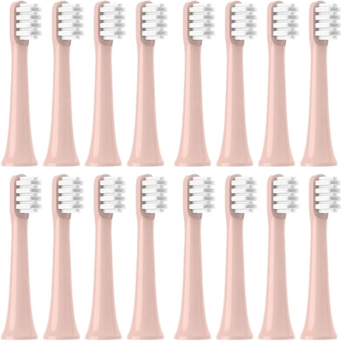 16PCS Replacement Toothbrush Heads Compatible for SOOCAS EX3 Bristles