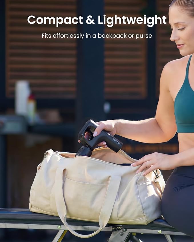 RENPHO Foot Massager and Active Mini Thermacool Massage Gun