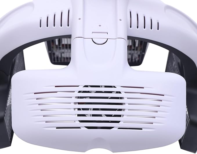 Hairdressing Dryer 1500W Wall Mounted Hair Dryer Salon Infrared Rolling Hood Hair Dryer Multi-Functional Hair Dry Processor with 5 Heated Plates Adjustable for Barbershops