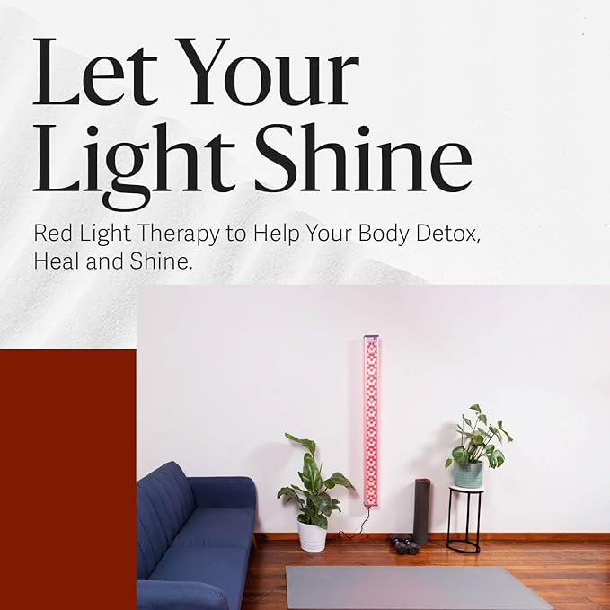 Clearlight RED Light Therapy Fixed Wall Mount – Stainless Steel Space-Saving Compatible with CORE &amp Full Body Towers