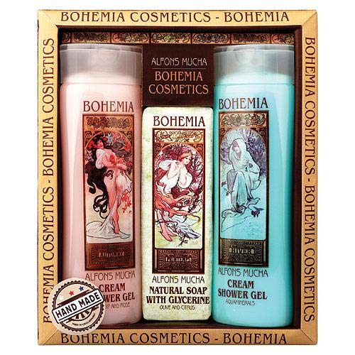 Art Nouveau Cosmetics Alfons Mucha 2x Shower gel and soap
