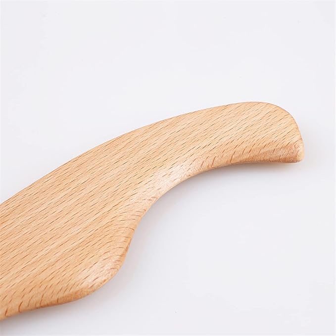 MOBYAT Multifunctional Back Scraper Wood Massager Massage Scraping Stick Gua Sha Scraper Fat Burner Back Shoulder Massage Slimming 1Pcs