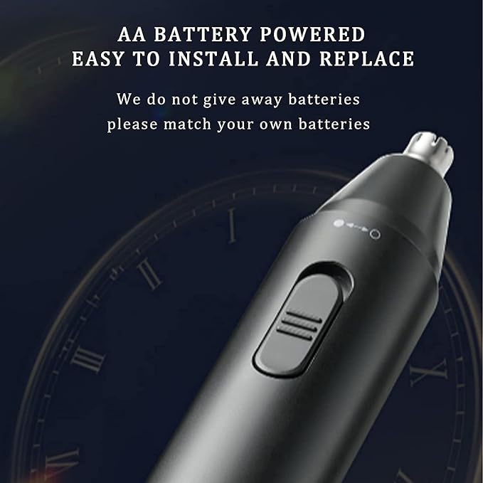 Painless Nose Hair Trimmer Clippers USB Rechargable Waterproof Electric Facial Eyebrow Ear Hair Remover Clippers Epilator Removal