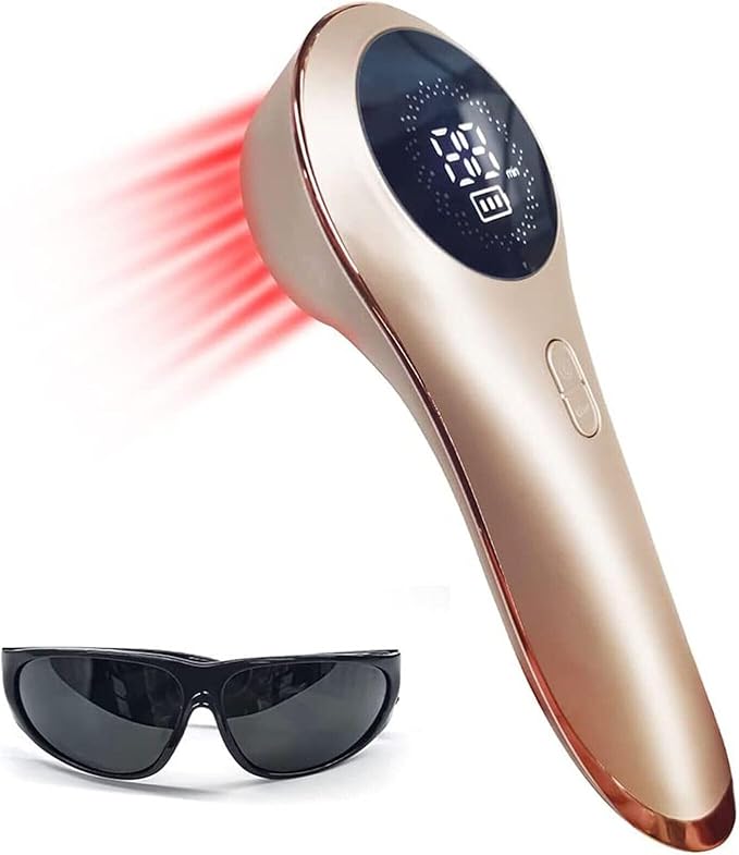 Innovative Red LED Light Device for Joint MuscleKnee Elbow Pain Relief Home Use Therapy 5 x 808 nm +11 x 650 nm