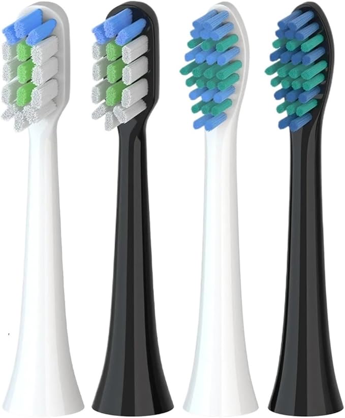 Compatibility for SNP1 Toothbrush Replacement Brush Head SN-P1(Silver)