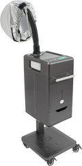 Vertical Nano Hair Steamer | Nano Steamer Hair Dyeing Machine | 500W Nano Hair Steamer Hair Color Processor | Standing Hair Steamer with Timer | 4 Wheels | 7 Levels Temperature| 1x Evaporation Cap