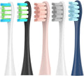 5pcs Replacement Brush HeadsCompatible for Oclean Toothbrush for Digital X Lite X10 Ultra Air2(5 Colors)