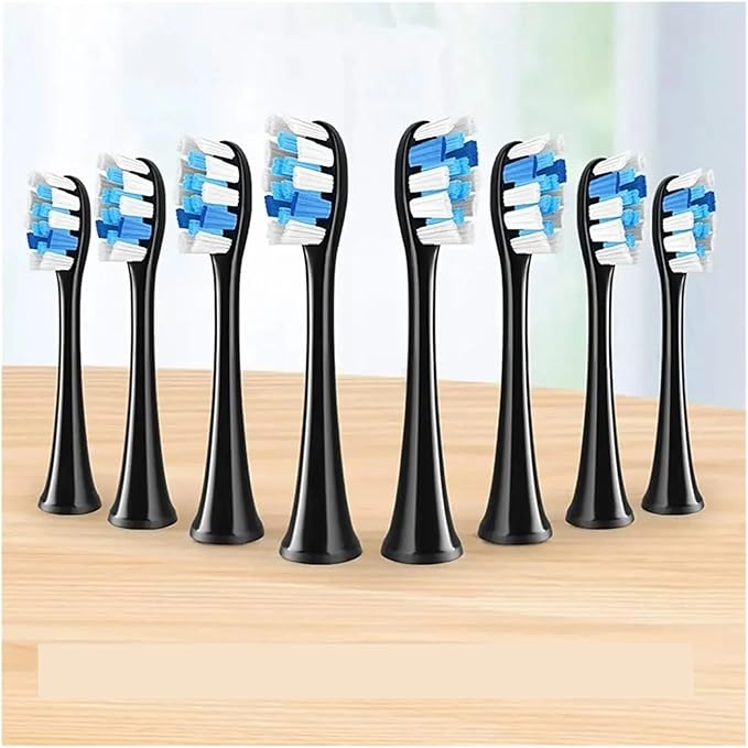 P11 T9 P80 Electric Toothbrush Heads Compatible with Toothbrush4/8/16pcs(4WHITE)