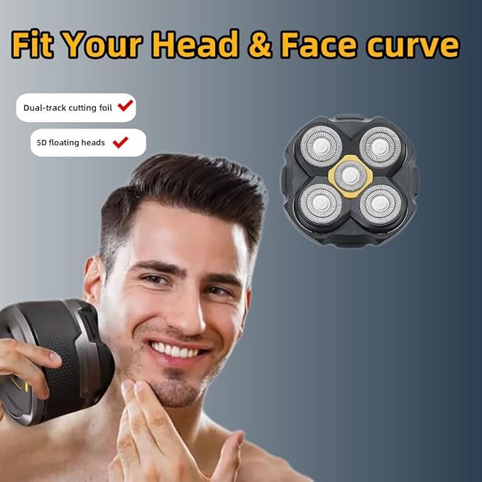 2 pcs Shaver Replacement Blades Compatible with MicroTouch Titanium Head Shaver