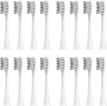 16pcs Replacement Brush Heads Compatible for Oclean Sonic X/Pro/ Z1/ SE F1 One PW01/03/05/07/09 P5 Electric Toothbrush(16 Grey)