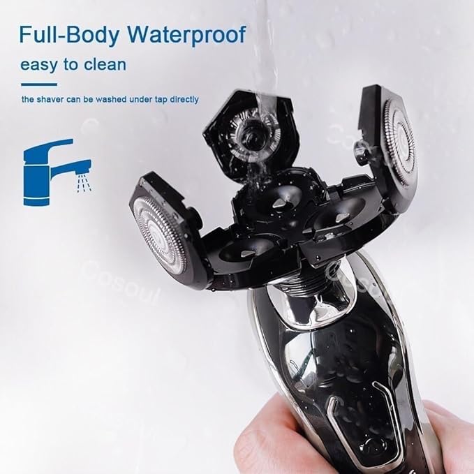Electric Razor for Men Shaver for Men Electric Shaver Powerful Beard Shaving Machine Electric Razor Rechargeable Waterproof