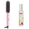 TYMO Heat Protectant Spray for Hair + Ring Hair Straightener Brush